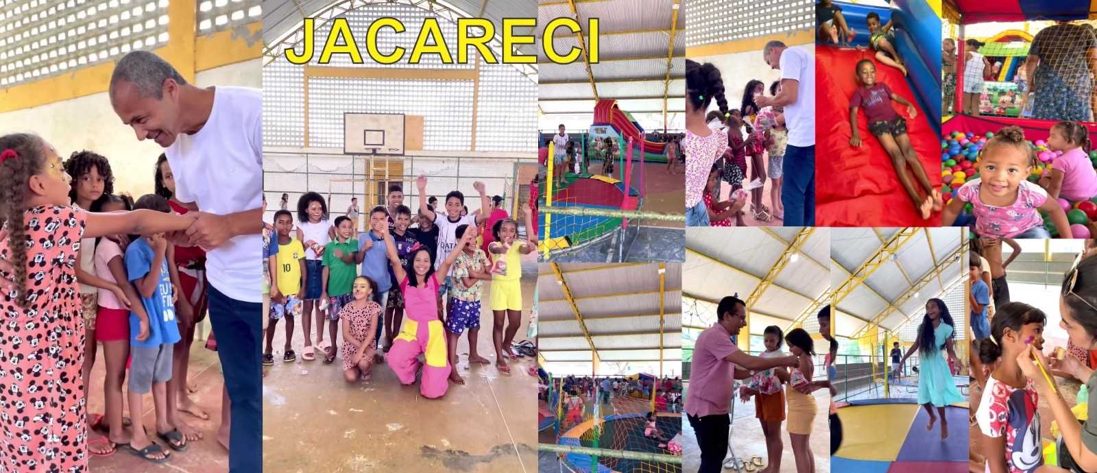 Camacã: Caravana da Alegria leva diversão para as crianças da sede, distritos e povoados